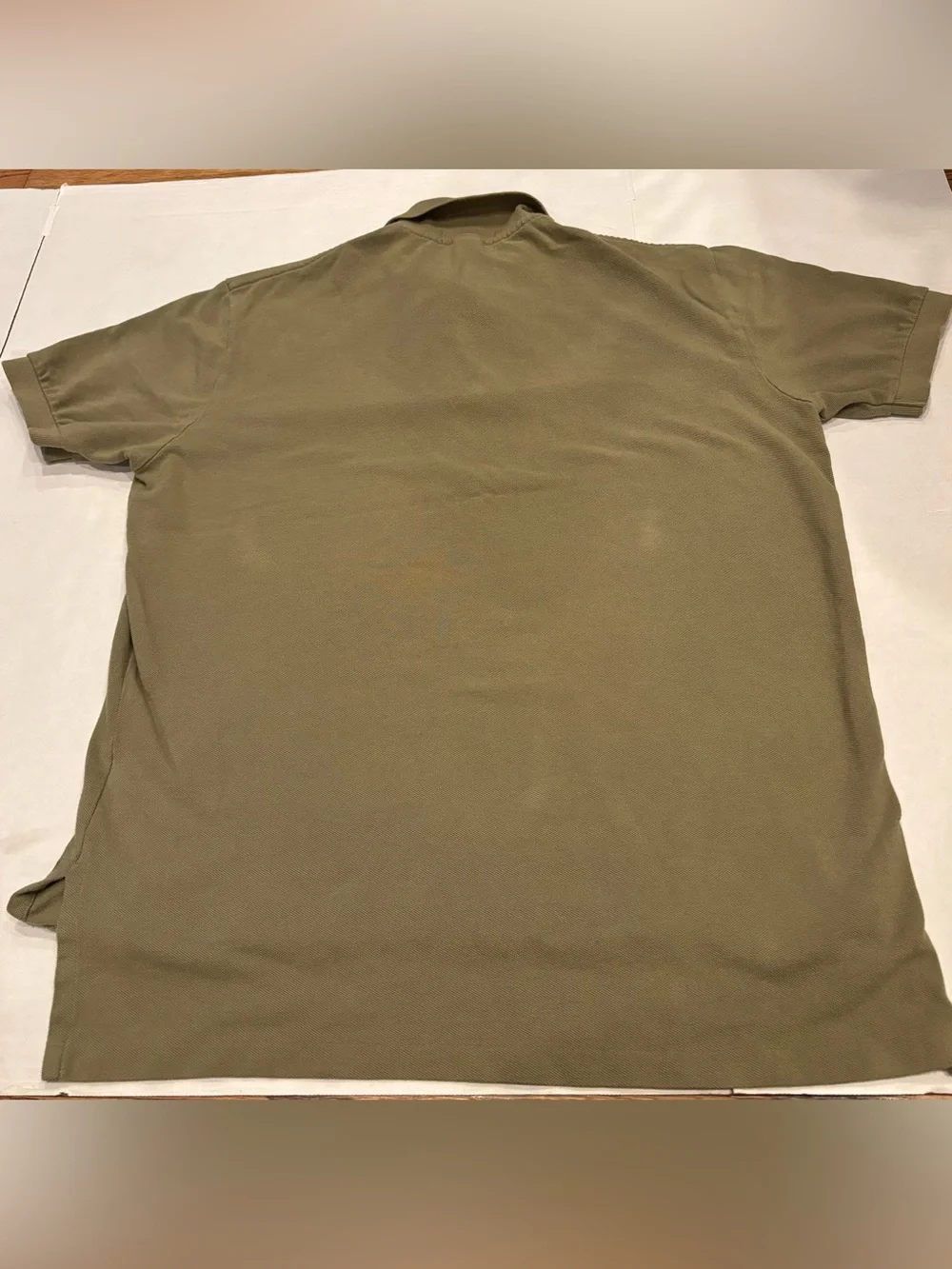 Ralph Lauren Olive Polo Shirt with Embroidered Pony